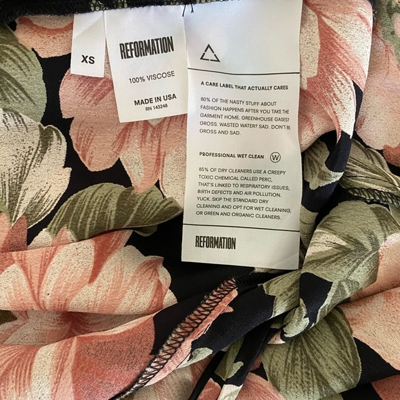 REFORMATION Citrine Floral Print Maxi Dress - Picture 5 of 5